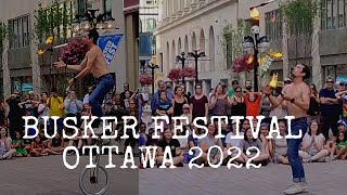 OTTAWA BUSKER FESTIVAL 2022  STREET PERFORMER  Irish Jayne Loyer [upl. by Lybis]