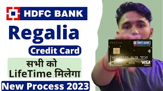 HDFC Regalia Credit Card  Feature Charges Eligibility  How to Apply HDFC Bank Credit Card Online [upl. by Oijile874]