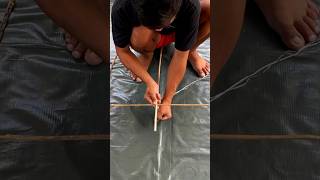 MAKE A KITE KRUS😱🪁shorts tabanog kiteflying short viral [upl. by Adnilra]