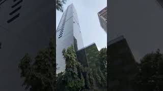 Antilia view of Billionaires row Mumbai [upl. by Nerta742]