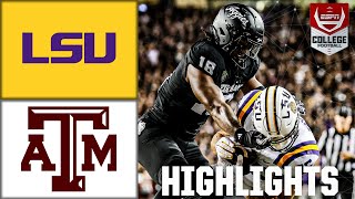 LSU Tigers vs Texas AampM Aggies  Full Game Highlights  ESPN College Football [upl. by Kidder]