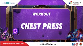 Workout  Chest Press Fitness Management 2024 [upl. by Ehud]