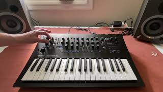 Korg Minilogue XD Ambient sequencearp [upl. by Doraj]