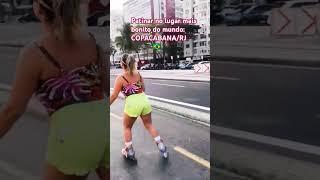 🛼babyshark patins brazil copacabana riodejaneiro skate skating youtubeshorts carlinhosmaia [upl. by Tiras48]