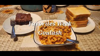 Favorites Week Goulash easymeals [upl. by Hosea]