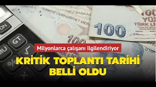 ASGARİ ÜCRETTE İLK TOPLANTI TARİHİ BELLİ OLDU 2024 ASGARİ ÜCRET NE KADAR OLACAK asgariucret [upl. by Ginnifer]