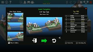 Poly Bridge 2 107 Taxi Task [upl. by Iruy]