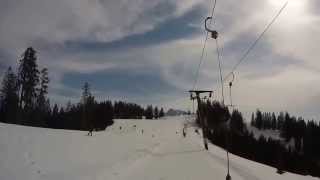 Dachstein West Russbach R8 Ochsenkopflift [upl. by Mobley]