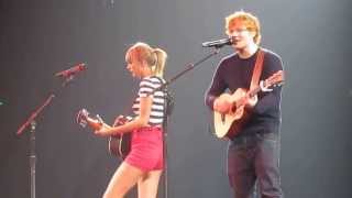 Taylor Swift amp Ed Sheeran  Everything Has Changed Live in Edmonton AB on June 26 2013 [upl. by Angelina477]