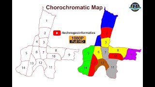 Chorochromatic Map in Geography [upl. by Irvin]