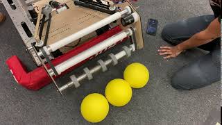 3847 3 Ball Intake Test  2020 FRC Infinite Recharge [upl. by Eciruam]