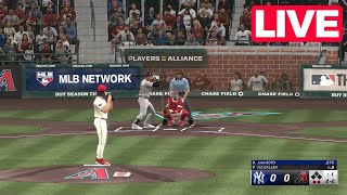 MLB LIVE🔴New York Yankees vs Arizona Diamondbacks1st April 2024MLB Full GameMLB 24 [upl. by Imot]