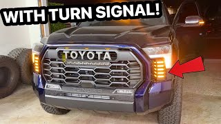 2024 Tundra Teardrop Fang Light Install Sequential  DRL [upl. by Bodnar]