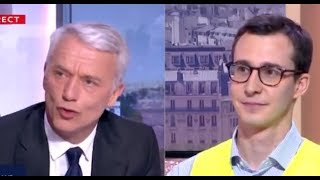 Un Gilet Jaune met KO un représentant du MEDEF [upl. by Dupuy489]