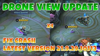 SCRIPT DRONE VIEW UPDATE X1 X3 X4 MLBB PATCH TERBARU WORK ALL MAP SAFE ALL VERSION  FIX CRASH [upl. by Noyes21]