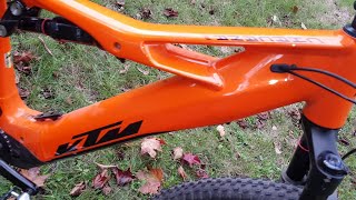 KTM Macina Chacana 293 orangeblack Bosch E Fully Modell 4K Video [upl. by Eanej378]