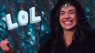 GAL GADOT  Laughing and Funny [upl. by Ainigriv]