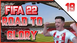 FIFA 22 SUNDERLAND ROAD TO GLORY CAREER MODE EP19  ROSS STEWART HATTRICK [upl. by Birck150]