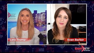 Lara Trump amp Former Democrat Evan Barker [upl. by Lellih]