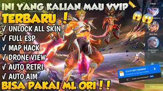 CHEAT ML MOD MENU TERBARU 2024  UNLOCK ALL SKIN DRONE VIEW RADAR MAP AUTO AIM [upl. by Ham]