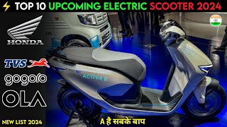 ⚡TOP 10 Best Upcoming EV 2024  Upcoming Electric Scooter  Best Electric scooter  Ev Auto gyan [upl. by Lantz425]