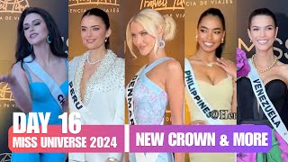 MISS UNIVERSE 2024  DAY 16 NEW CROWN AND MORE [upl. by Annie]