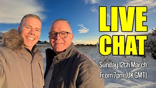 Foxes Afloat Live Chat  Sunday 12th March from 7pm UK GMT LIVE VLOG [upl. by Mcmahon]