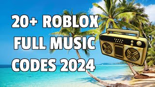 20 Roblox Full Music CodesIDs November 2024 WORKING ROBLOX ID [upl. by Kcirddet]