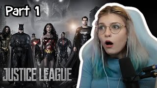 Zack Snyders Justice League FIRST TIME REACTION Part 1 [upl. by Urien]