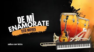 De Mi Enamorate Tito Nieves Video  Salsa Con Letra [upl. by Airetal]