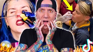 Snake Eye Piercing Fail Left Me SPEECHLESS  New TikTok Piercing Fails 27  Roly [upl. by Corron4]