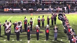 Spencerville Marching Band Senior Night [upl. by Iseabal813]