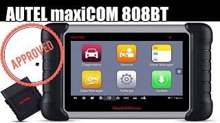 Escaner Automotriz AUTEL MAXICOM 808BT 😱🔥 económico 💲 ideal para el TALLER ✔ Scantool [upl. by Asum]