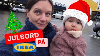 Testar Budget Julbord på Ikea med min kompis Nina [upl. by Phylys720]