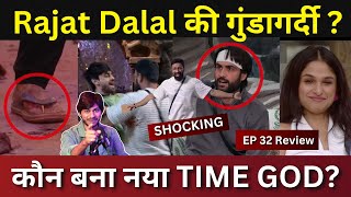 Bigg Boss 18 EP 32 Review Rajat Dalal की गुंडागर्दी कौन बना नया time God [upl. by Nyvek]