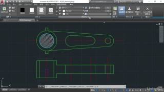 Autodesk AutoCAD LT 基本講座  ハッチングオブジェクトの作成  lyndacom 日本版 [upl. by Ahsetel]