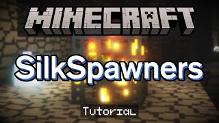 Get Mineable Spawners In Minecraft Using SilkSpawners Tutorial [upl. by Tessi730]