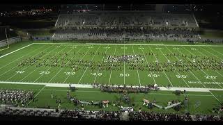 Cinco Ranch High School Band halftime vs Cypress Ranch 83119 [upl. by Tohcnarf]