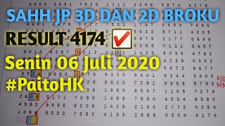 TARIKAN PAITO HK HARI INI 06 JULI 2020  BOCORAN TOGEL HONGKONG MALAM INI [upl. by Iglesias]