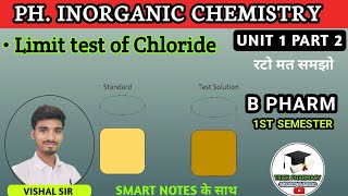 Limit test  Limit test for Chloride  Pharmaceutical inorganic chemistry  B pharmacy 1st semester [upl. by Lottie]