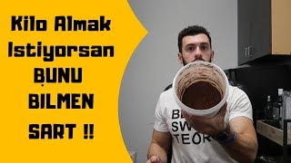 KİLO ALMANIN ALTIN KURALI  En HIZLI Kilo Alma Taktiği [upl. by Bonneau269]