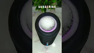 🔊 Extreme bass test with Salt on speaker  shorts jbl asmr bass [upl. by Almira]