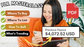 PLR Masterclass  PLR Products  How to sell PLR Products  Edit PLR Products  What to sell NOW 🎄🎄 [upl. by Marilin]