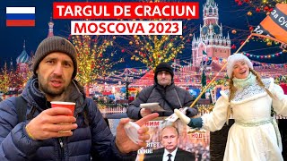 PROTEST impotriva lui PUTIN la Targul de Craciun din MOSCOVA [upl. by Assiralk]