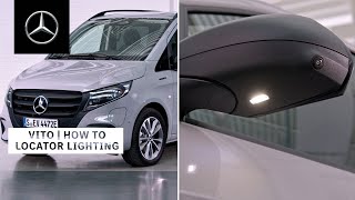 MercedesBenz Vito amp eVito 2024  How To Turn On The Locator Lighting [upl. by Kunin]