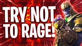 😡🚫TRY NOT TO RAGE  Ich hasse den Thanos Modus  Wie soll man da ruhig bleiben  Fortnite [upl. by Nikita]