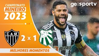 ATLÉTICOMG 2 X 1 CALDENSE  MELHORES MOMENTOS  1ª RODADA MINEIRO 2023  geglobo [upl. by Odey970]