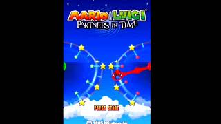 Mario amp Luigi partners in time Title screen [upl. by Shirley]