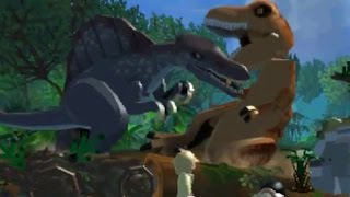 LEGO Jurassic World 3DSVita  100 Guide  Jurassic Park III Stages 1927 [upl. by Sheri]