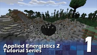 Minecraft  Applied Energistics 2 Tutorial 1  Ore Gen and Meteors [upl. by Polk]